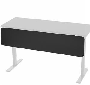 VIVO Laminate 59 x 12 inch Modesty Panel for Office Desk, Cable Management Organizer, Black, PP-LM60-B