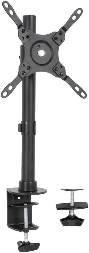 VIVO Black TV and Ultra Wide Screen Monitor Desk Mount Adjustable Height, Tilt Stand for Screens up to 42" (STAND-V101C)