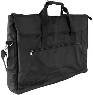 VIVO Black Nylon Travel Case for Computer Monitors & Accessories, Padded Monitor Holder with Shoulder Strap (CASE-MT02)