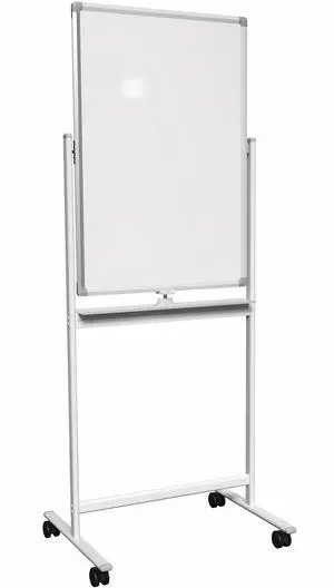 VIVO Mobile Dry Erase Board 24" x 36" Magnetic Double Sided Whiteboard Aluminum Frame Stand (CART-WB24A)