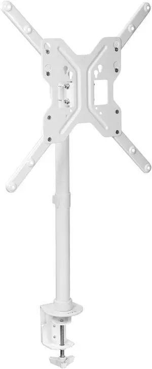 VIVO White Ultrawide Screen TV Desk Mount up to 55" Full Motion Television Stand