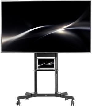 VIVO Mobile TV Cart for 55" to 100" LCD LED Plasma Flat Panel Stand w/Wheels