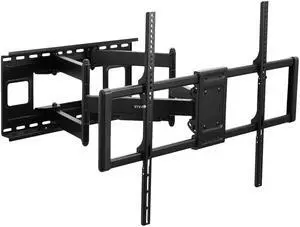 VIVO Heavy Duty 60" to 120" Large Screen TV Articulating Wall Mount, Full Motion Adjustable Extended Arm, MOUNT-VW120M