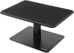 VIVO Universal Height Adjustable Ergonomic Computer Monitor and Laptop Riser Tabletop Stand, Black (STAND-V000SB)