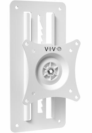 VIVO White Height Adjustable 17" to 32" VESA Monitor Wall Mount Bracket for 1 Screen (MOUNT-VW01AW)