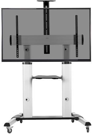 Ultra Heavy Duty Mobile Stand TV Cart Mount, Fits 32" to 100" Flat Screens