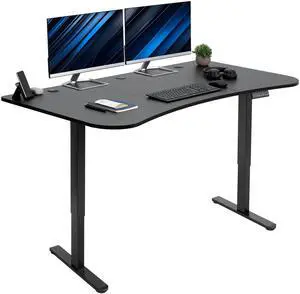 VIVO Black 30" Tilting Keyboard Riser