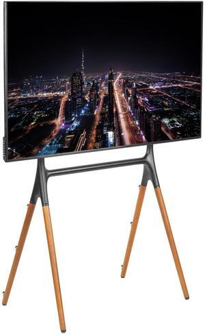 VIVO Artistic Easel 49" to 70" LED LCD Screen Studio TV Display Stand | Adjustable TV Mount with 4 Legs (STAND-TV70A)