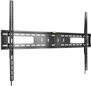 VIVO Black Extra Large Heavy Duty 60" to 100" LCD LED Curved and Flat Screen TV Wall Mount Bracket (MOUNT-VW100F)