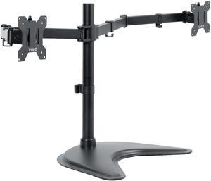 VIVO Freestanding Dual Monitor Desk Stand For Ultrawide Computer Screens to 38"
