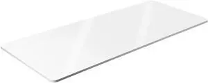 VIVO White Dry Erase 71" x 30" Universal Table Top for Sit to Stand Desk Frames
