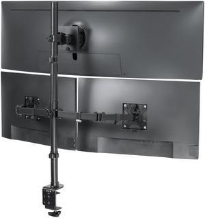 VIVO Triple Computer Monitor Desk Mount, 1 Ultrawide to 49", 2 Standard to 27"