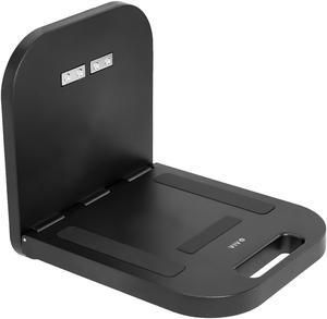 VIVO Magnetic Portable Laptop Workstation, Notebook/Tablet Shelf, Utility Platform, Black, DESK-MAG01
