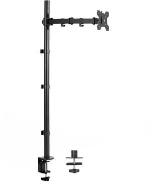 VIVO Single Monitor Mount Extra Tall Fully Adjustable Stand Fits One Screen up to 32" (STAND-V011)