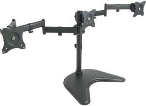 VIVO Triple Monitor Mount Adjustable Desk Free Stand for 3 LCD Screens upto 24"