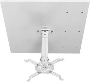VIVO Universal White 2x2 ft Drop Ceiling Height Adjustable Projector Mount
