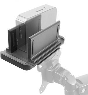VIVO Multifunctional Thin Client CPU Mount, VESA or Freestanding Mini PC Holder