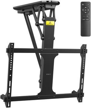 VIVO Electric Motorized Flip Down Pitched Roof Large Ceiling TV Mount for 32" to 70" Screens (MOUNT-E-FD70)
