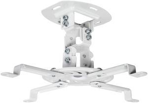 VIVO Universal Adjustable Ceiling Projector Mount with Extending Arms, Fits Standard and Mini Projectors, MOUNT-VP01W