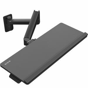 VIVO Pneumatic Heavy Duty Wall Mounted Keyboard Tray