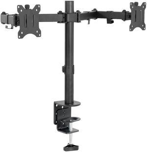 VIVO Dual Monitor 13" to 30" Desk Mount Stand, Heavy Duty, Fully Adjustable