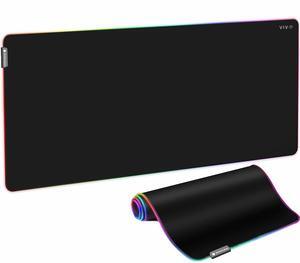 VIVO Black 60" x 30" RGB Desk Pad