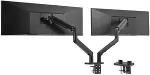 VIVO Pneumatic Dual Ultra Wide Monitor Mount, Up to 45" Computer Screens, STAND-V200V