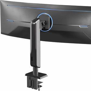 VIVO Vertical Lift Single Ultrawide Monitor Desk Mount, Up to 49" Screens