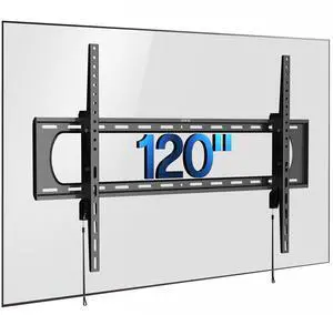 VIVO Heavy Duty Tilting TV Wall Mount for up to 120" Curved and Flat Screens