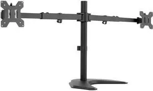 VIVO Black Telescoping Dual Ultrawide 27" to 38" Monitor Freestanding Desk Stand