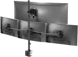 VIVO Quad Computer Monitor Desk Mount, 1 Ultrawide to 49", 3 Standard to 27"