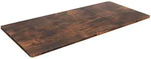 VIVO Vintage Brown 83 x 30 inch Universal Table Top for Sit to Stand Desk Frames