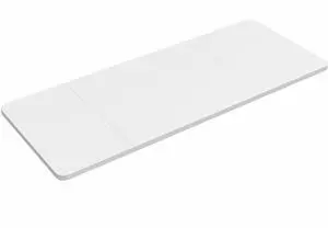 VIVO White 60 x 24 inch Universal Table Top for Sit to Stand Desk Frames
