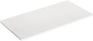 VIVO White 43 x 24 inch Universal Table Top for Sit to Stand Desk Frames