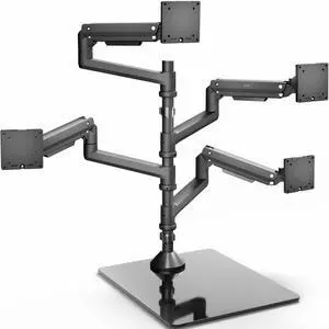 VIVO Quad Ultrawide Freestanding Monitor Stand for up to Four 38" Screens VIVO Quad Ultrawide Freestanding Monitor Stand for up to Four 38" Screens