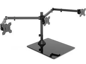 VIVO Triple Monitor Stand for Desk with Glass Base, Holds 3 Screens up to 32" VIVO Triple Monitor Stand for Desk with Glass Base, Holds 3 Screens up to 32"