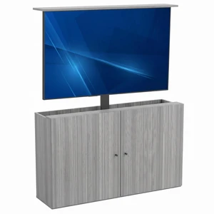 VIVO Gray Motorized Vertical Lift Concealed TV Cabinet Kit, Holds 32-55 TVs VIVO Gray Motorized Vertical Lift Concealed TV Cabinet Kit, Holds 32-55 TVs
