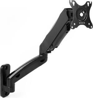 VIVO Premium Aluminum Single TV Wall Mount Adjustable Arm for Screens up to  43 | VESA 200x200 (MOUNT-G200B)