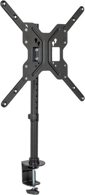 VIVO Universal Steel 32 to 55 TV Pole Mount, Pivoting Bracket, Max VESA  400x400 (MOUNT-POLE4)