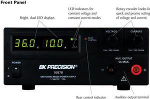 B&K PRECISION 1685B Switching DC Power Supply, 100/240V AC, 60V DC, 300W, 5A
