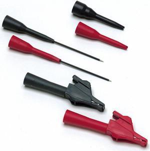 FLUKE TP920 Test Probe Adapter Kit, CAT III 300V, 2mm Pin Tip Jack, Black, Red