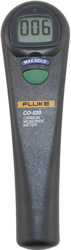 FLUKE FLUKE-CO-220 Meter,Carbon Monoxide,0 to 1000ppm