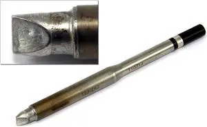 HAKKO T22-D52 Soldering Tip, Chisel, Heavy Duty, 5.2 mm, For Use With Mfr. No.