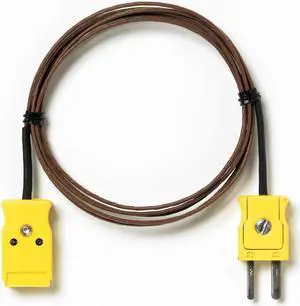 FLUKE 80PK-EXT Type K Probe Extension,Mini,9.8 ft.