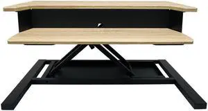 Luxor LVLUP PRO32-WO Level Up 32 Pro Standing Desk Converter