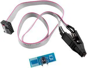 High Quality SOIC8 SOP8 Test Clip For EEPROM 93CXX/25CXX/24CXX in-circuit Programming On USB Programmer TL866CS TL866A EZP2010