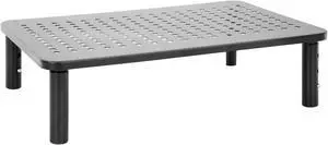 Mount-It! Adjustable Monitor Riser Stand | 32" Max Screen Size | 44lbs Capacity