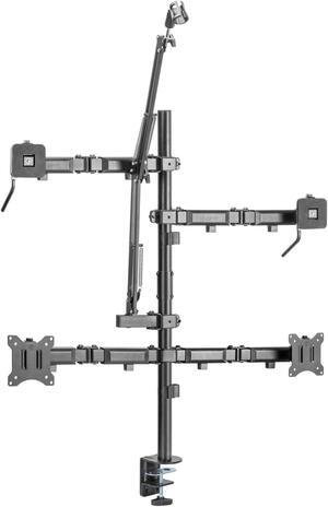 Mount-It! All-In-One Live Streaming Gaming Studio Camera Setup Stand | Dual Monitor