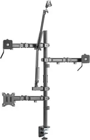 Mount-It! All-In-One Live Streaming Gaming Studio Camera Setup Stand | Twitch Youtube | Single Monitor