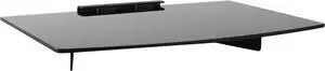 Mount-It! A/V Component Wall Mounted Glass Shelf